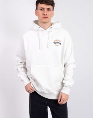 Herschel Supply Grizzly Hoodie Men's Blanc de Blanc