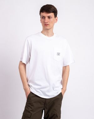 Herschel Supply Pocket Tee Men's White