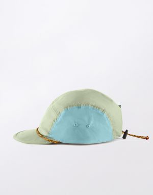 Klättermusen Runa Five Panel Cap Sea Foam - Mineral Blue