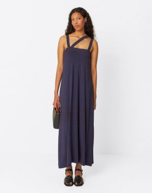 SKFK Odele Dress B8 Navy Violet