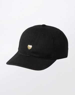 Carhartt WIP Heart Metal Cap Black/Black