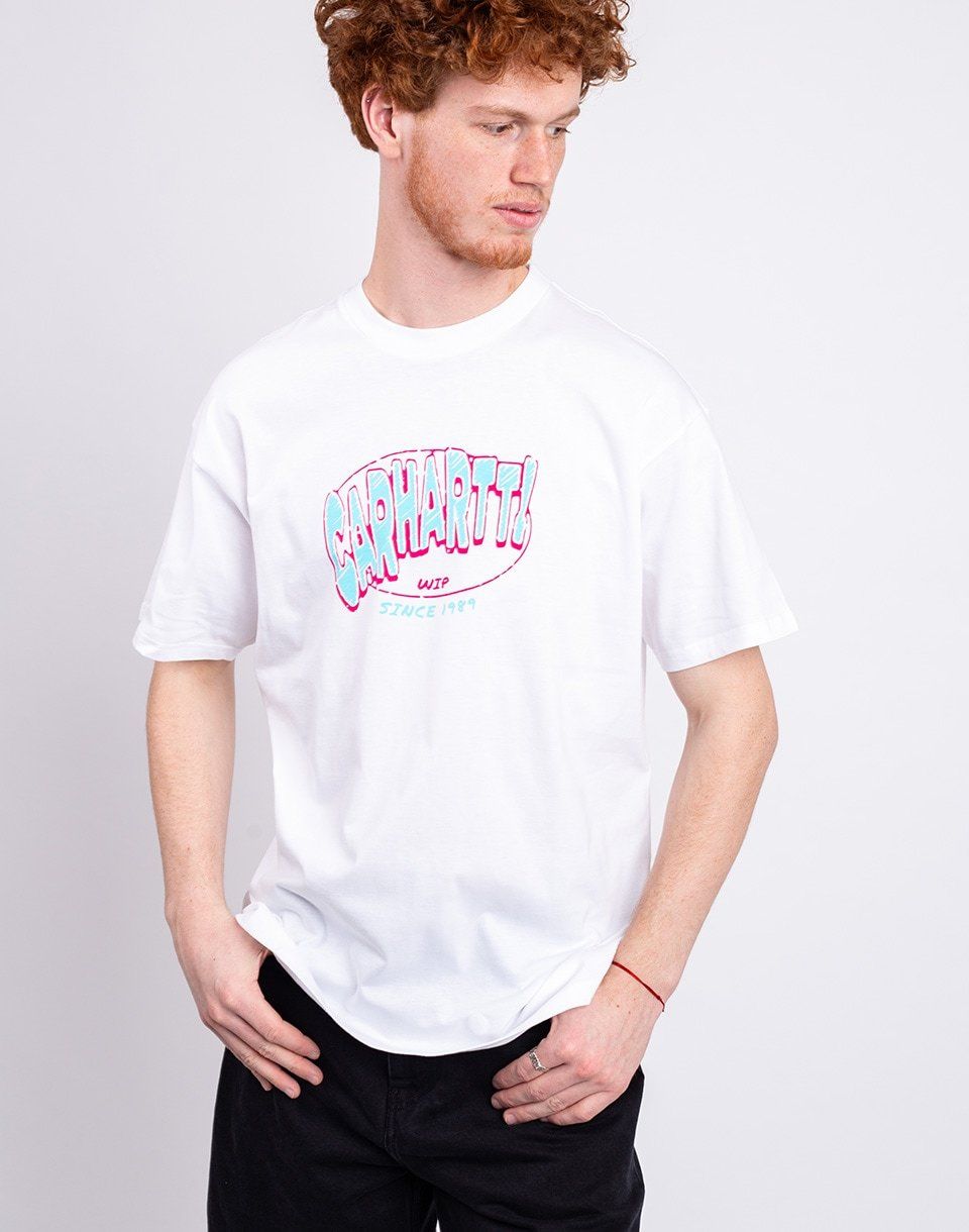 Carhartt WIP S/S Hot Script T-Shirt White
