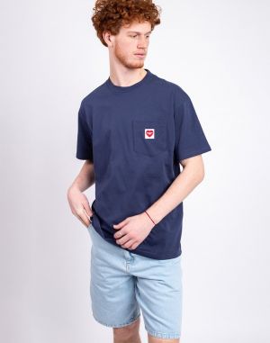 Carhartt WIP S/S Pocket Heart T-Shirt Blue