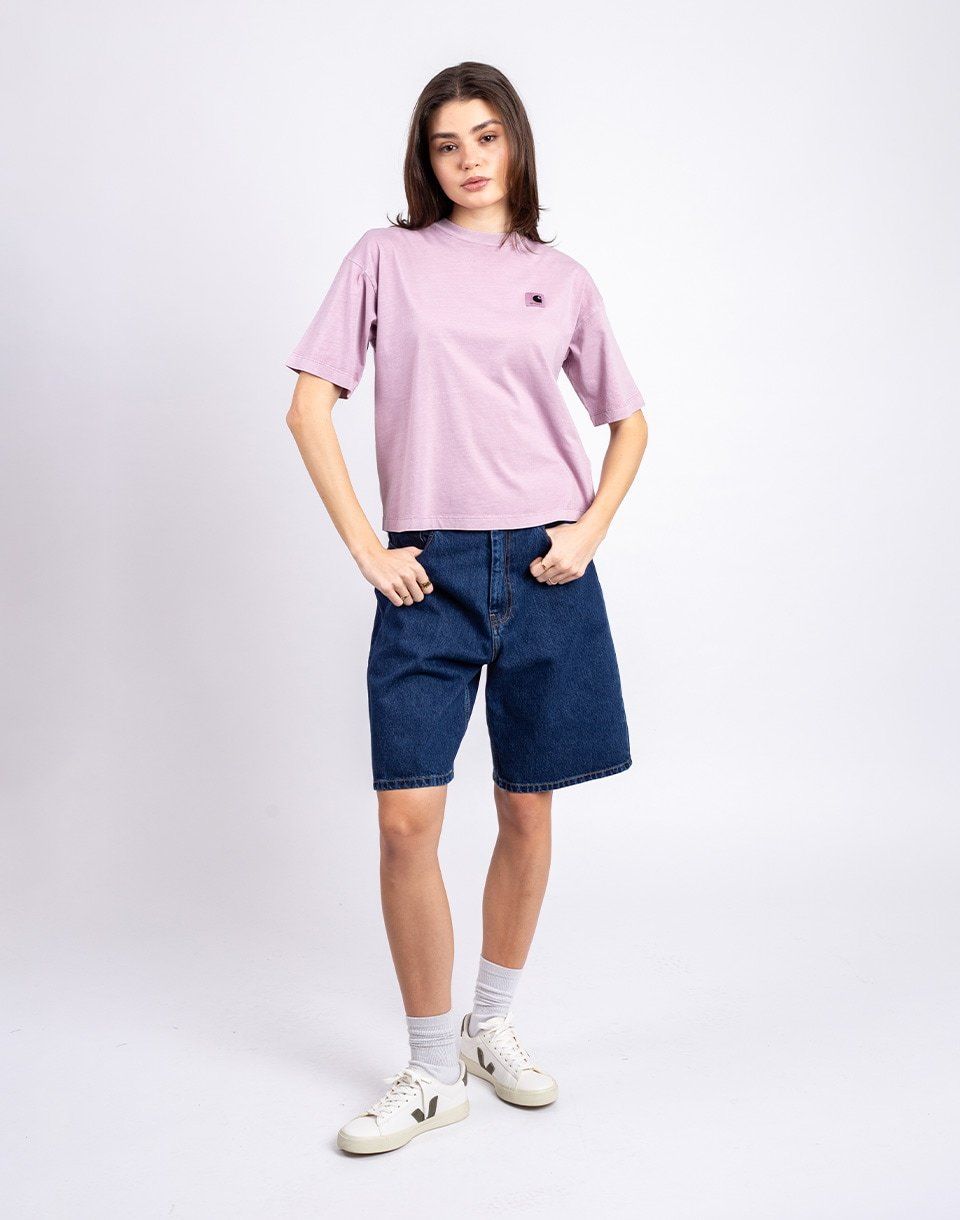 Carhartt WIP W' S/S Nelson T-Shirt Hortensia garment dyed