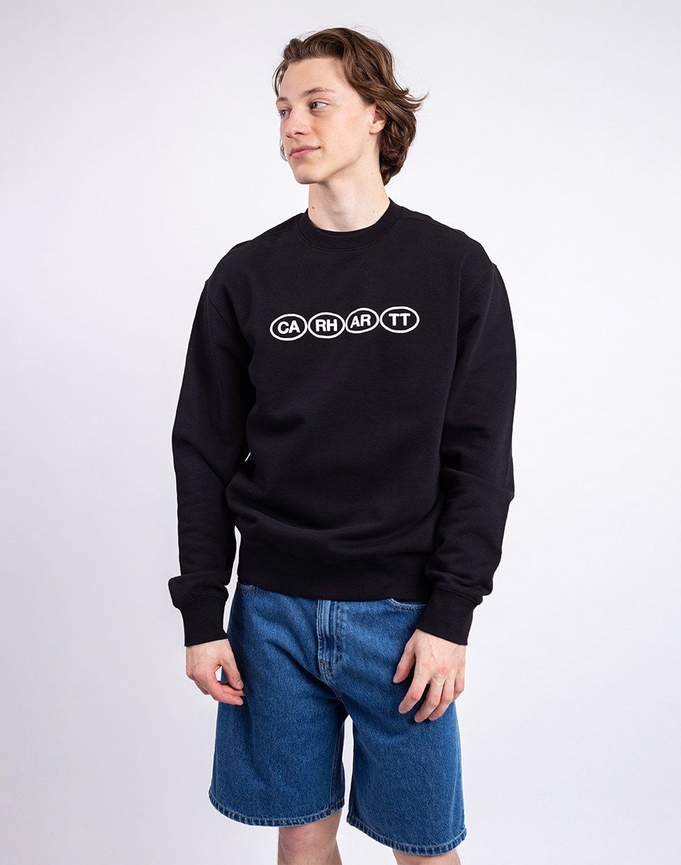 Carhartt WIP Bumper Sweat Black/White