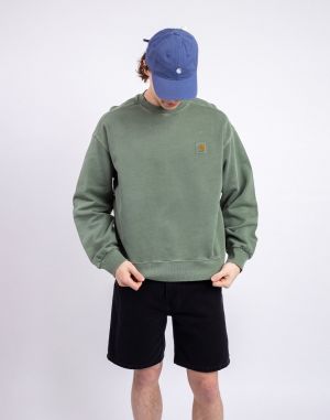 Carhartt WIP Nelson Sweat Park garment dyed