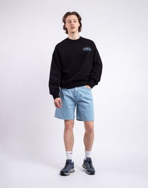 Carhartt WIP Nolan Short Blue bleached