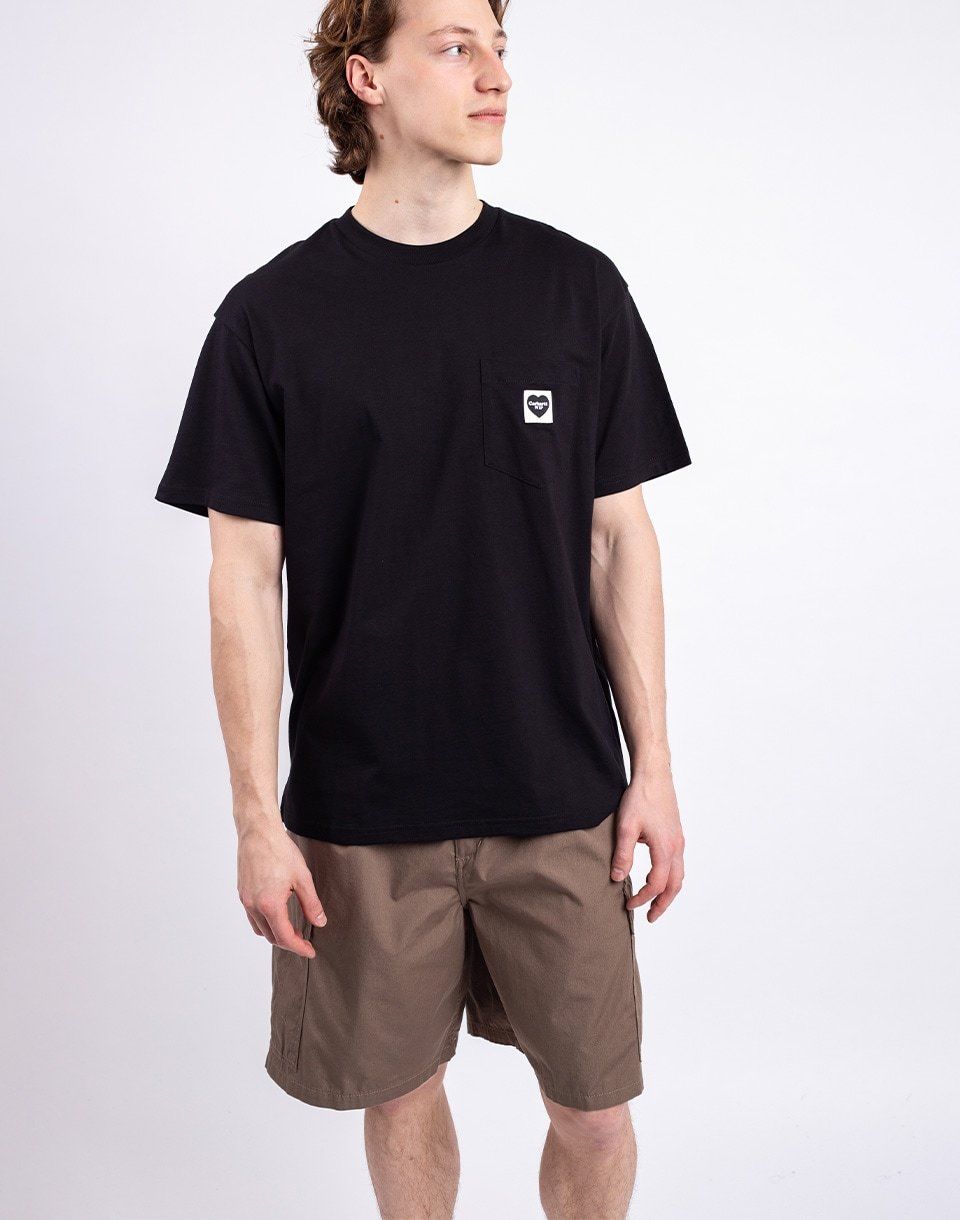 Carhartt WIP S/S Pocket Heart T-Shirt Black/Black