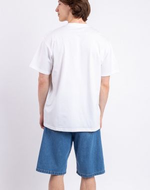 Carhartt WIP S/S Pocket Heart T-Shirt White/Red