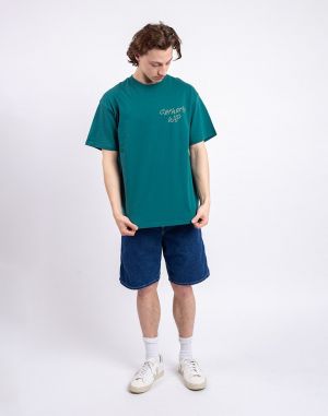 Carhartt WIP S/S Sunflower T-Shirt Rainforest