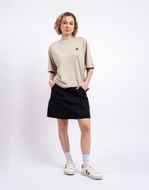 Carhartt WIP W' Maeve Double Knee Skirt Black stone washed
