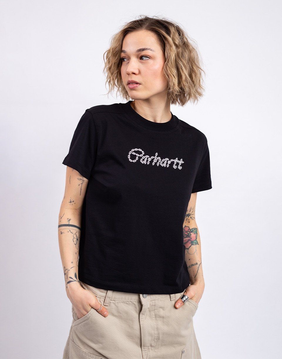 Carhartt WIP W' S/S Chained T-Shirt Black/White