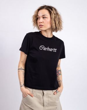 Carhartt WIP W' S/S Chained T-Shirt Black/White