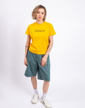 Carhartt WIP W' S/S Chained T-Shirt Quince/Black