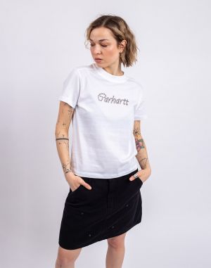 Carhartt WIP W' S/S Chained T-Shirt White/Graphite
