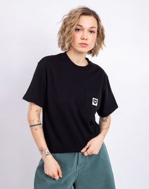 Carhartt WIP W' S/S Pocket Heart T-Shirt Black/Black