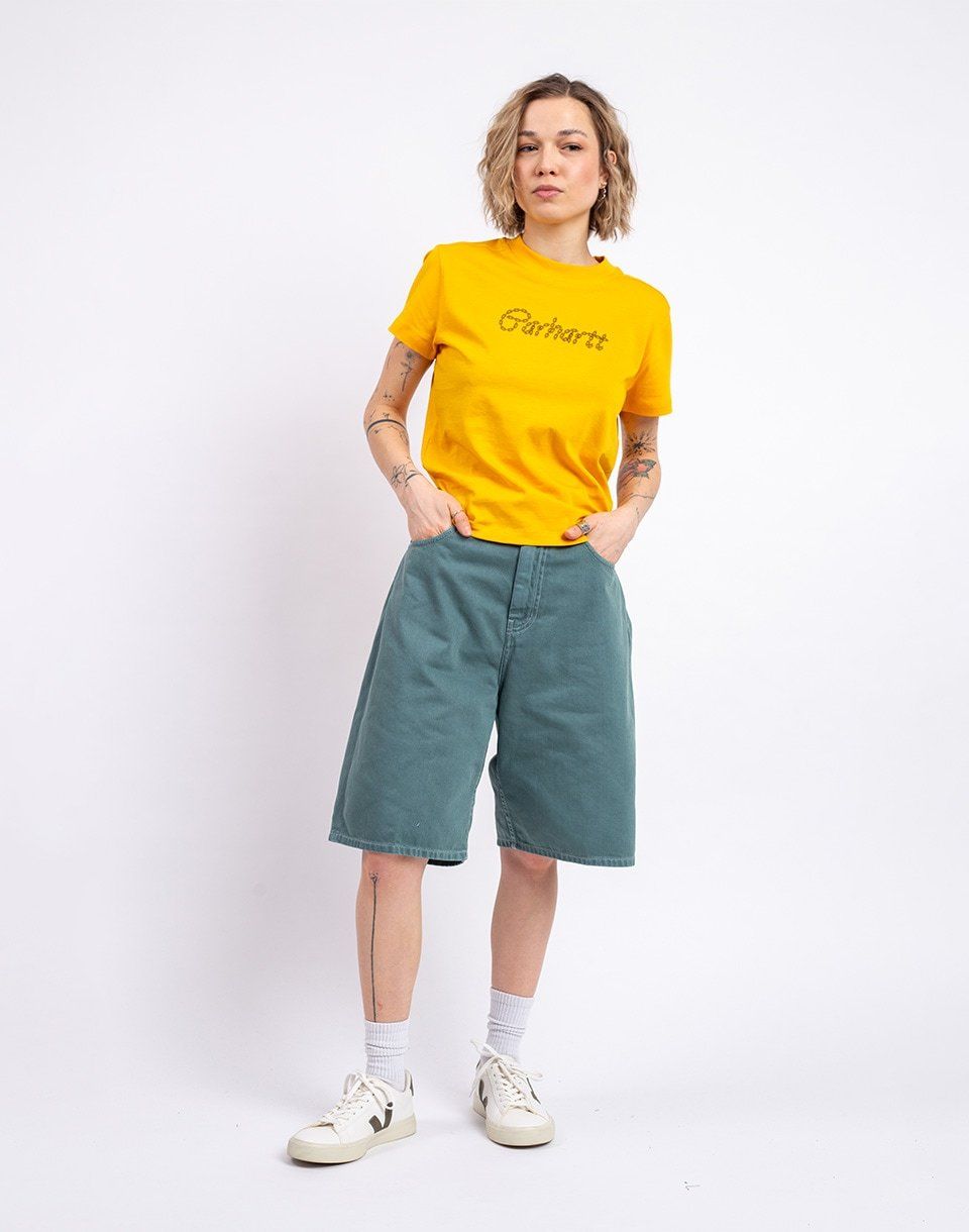 Carhartt WIP W' Brandon Short Pine stone dyed
