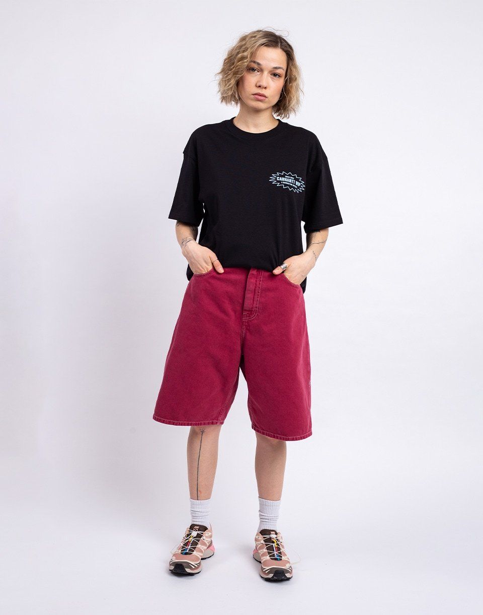 Carhartt WIP W' Brandon Short Mulberry stone dyed