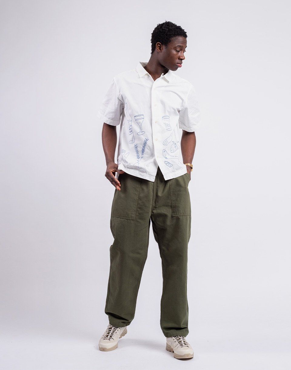 Service Works Canvas Chef Pants OLIVE