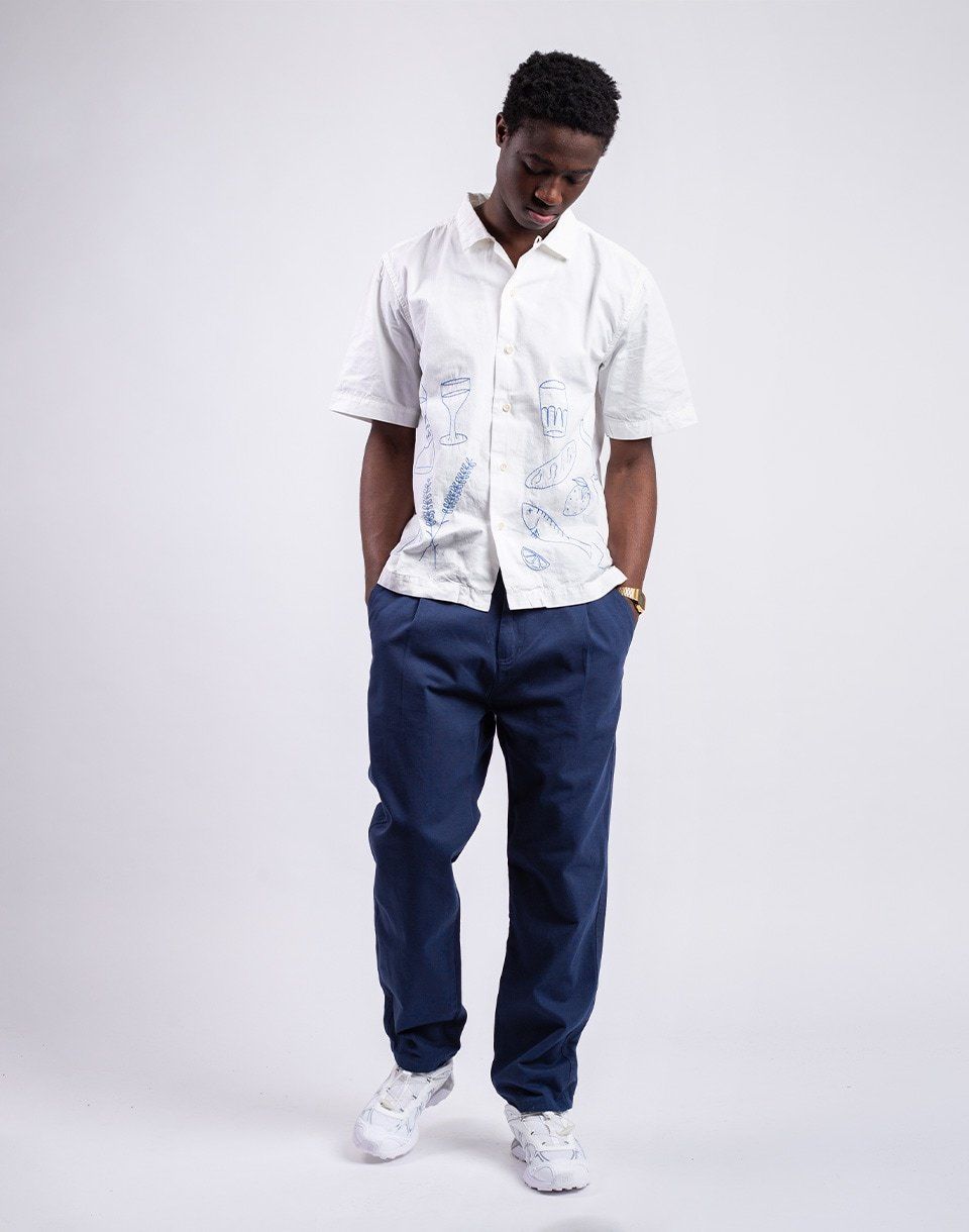Service Works Drill Waiter Pant NAVY