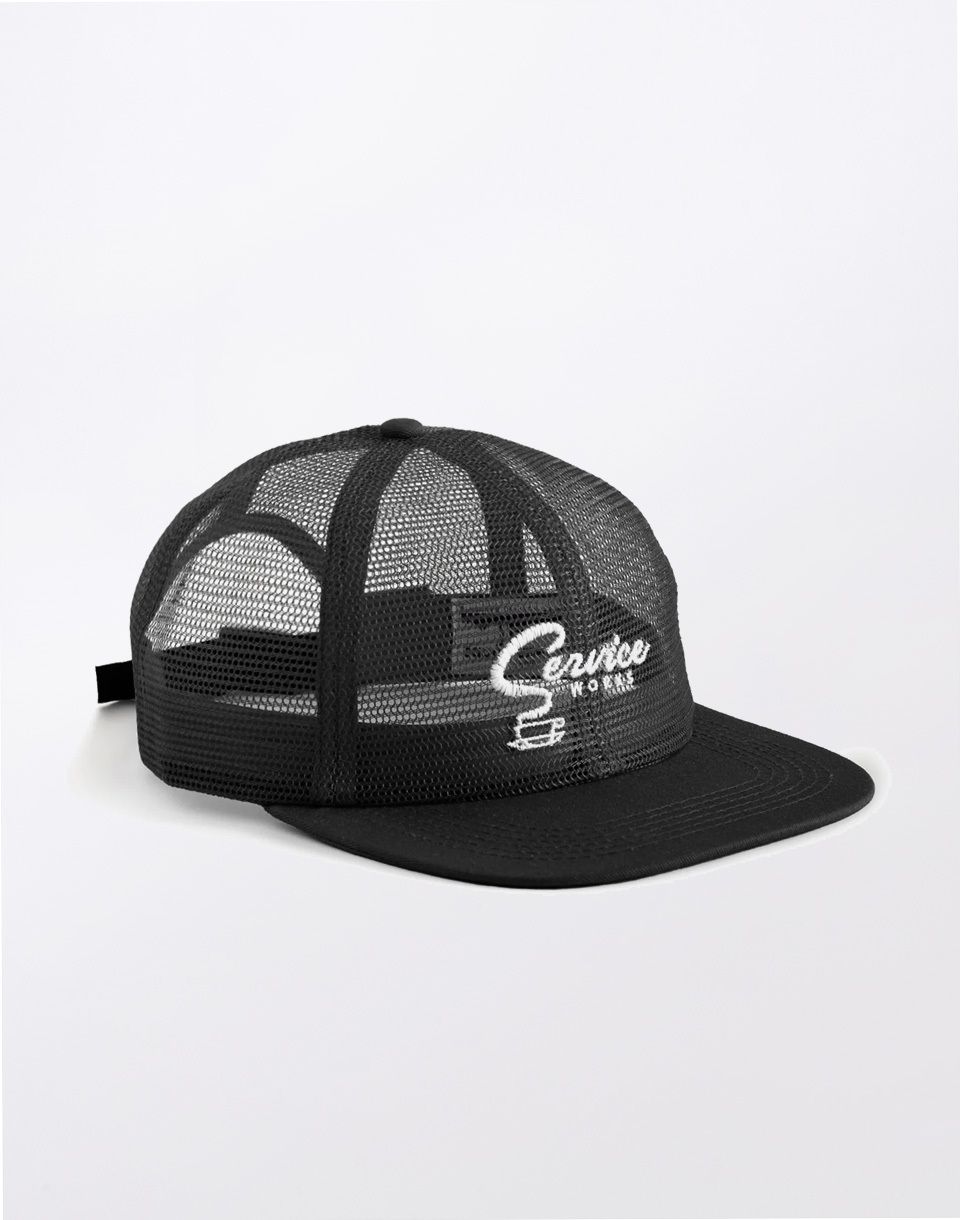 Service Works Mesh Espresso Cap BLACK