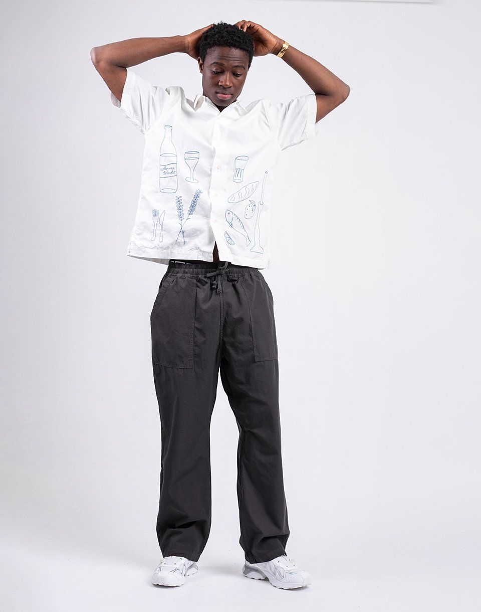Service Works Ripstop Chef Pants WASHED BLACK