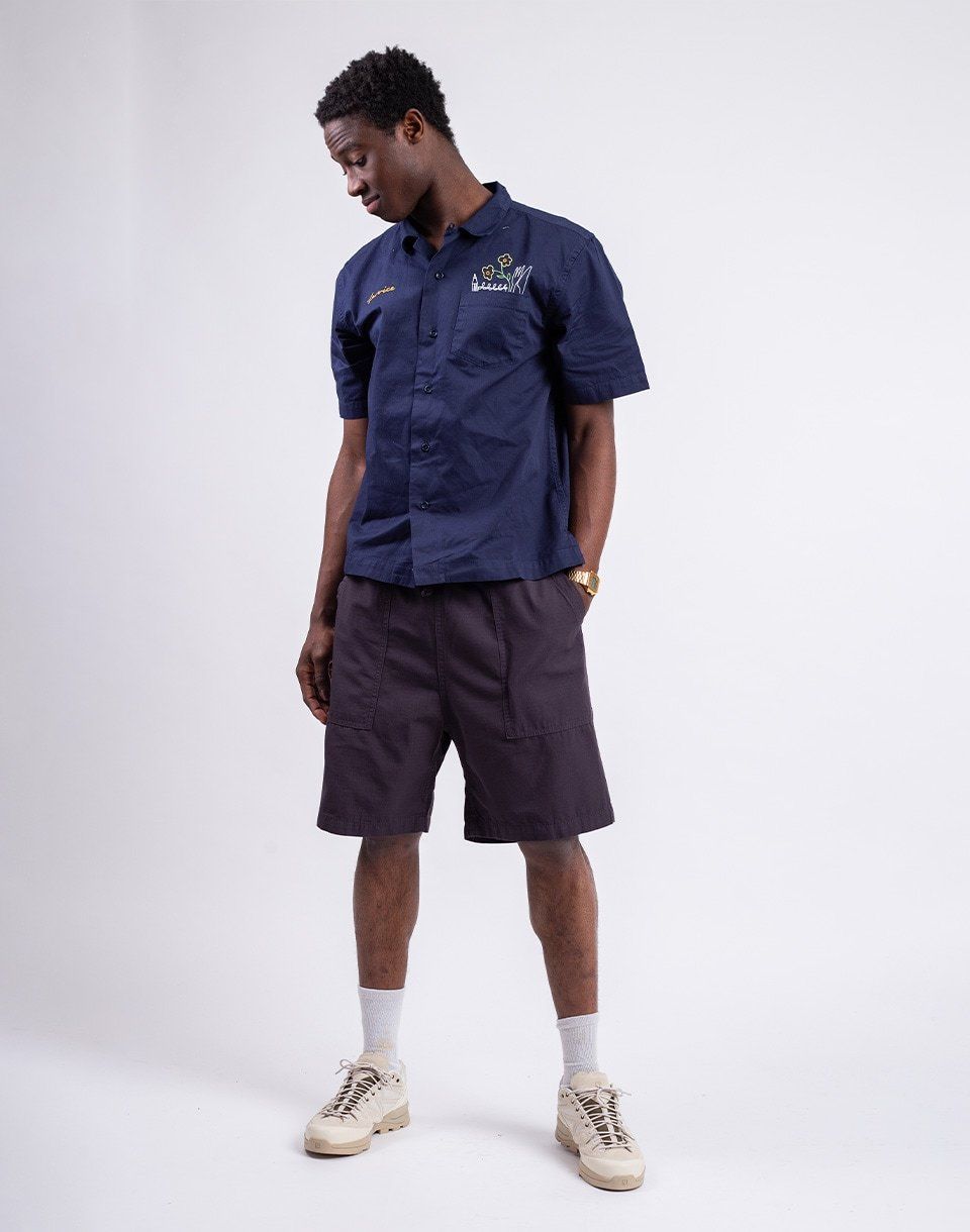 Service Works Ripstop Chef Short WASHED BLACK