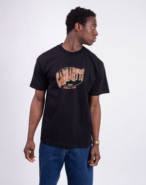 Carhartt WIP S/S Hot Script T-Shirt Black
