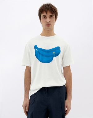Thinking MU Bananas Zach T-Shirt WHITE