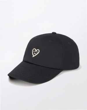 Thinking MU Cultr3 Heart Cap BLACK