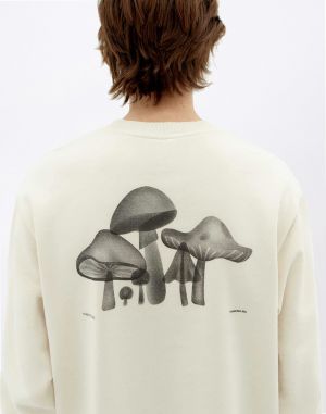 Thinking MU Funghi Leon Sweatshirt WHITE
