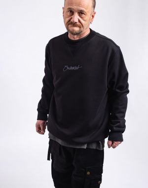 ONE OF XX Sheltersuit Logo Crewneck Sweat Black