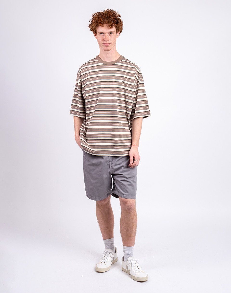 Carhartt WIP S/S Nathan T-Shirt Nathan Stripe, Branch