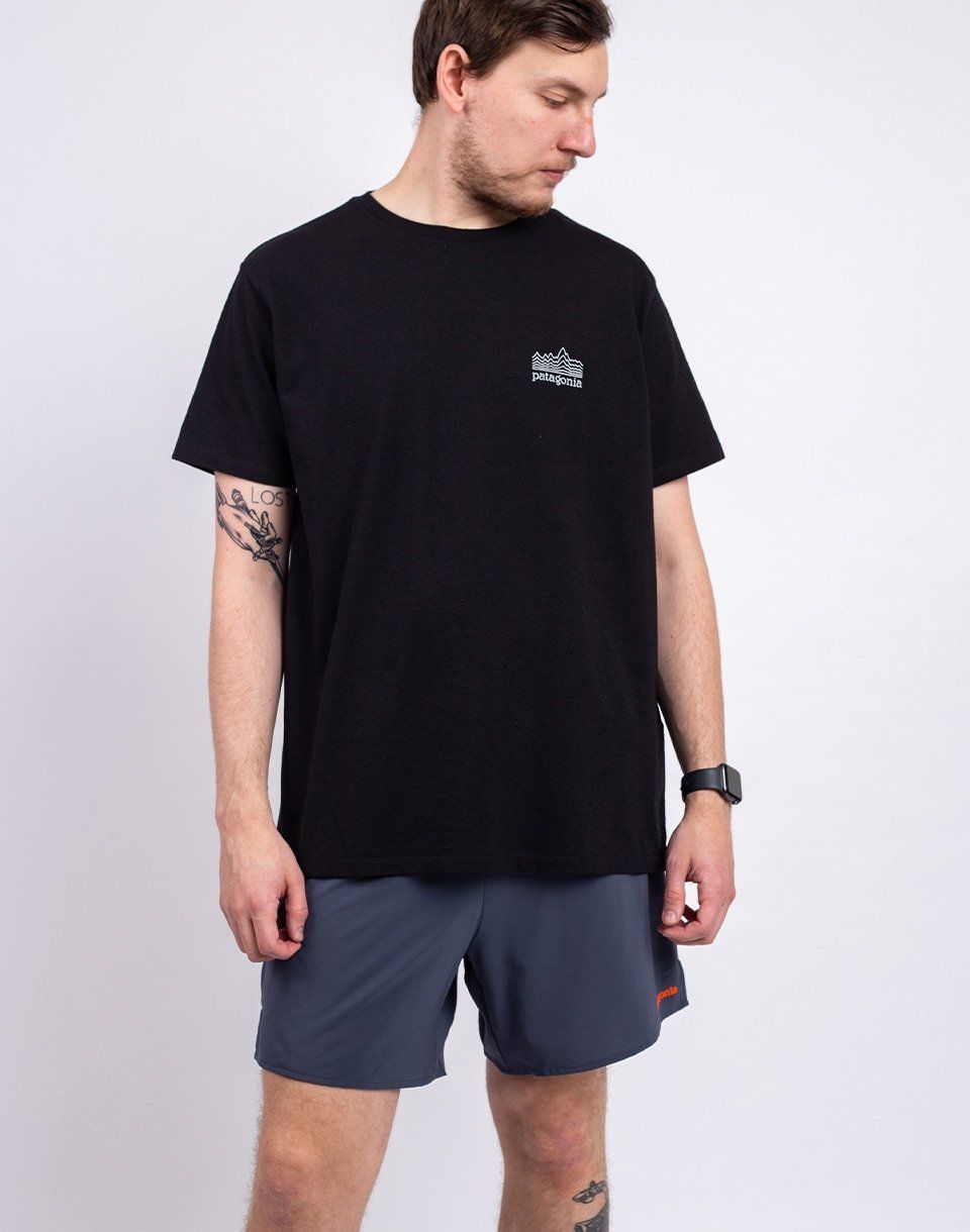 Patagonia Strataspire Responsibili-Tee Black
