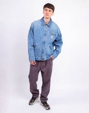 Carhartt WIP OG Detroit Jacket Blue burst washed