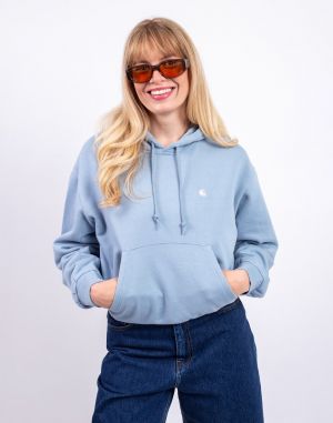 Carhartt WIP W' Hooded Casey Sweatshirt Frosted Blue/Silver