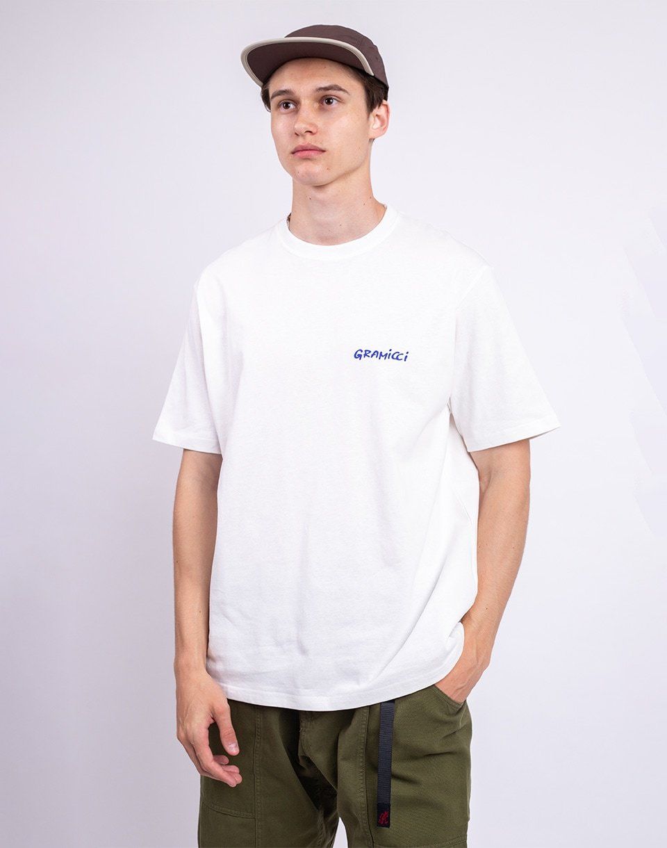 Gramicci Snail Tee WHITE