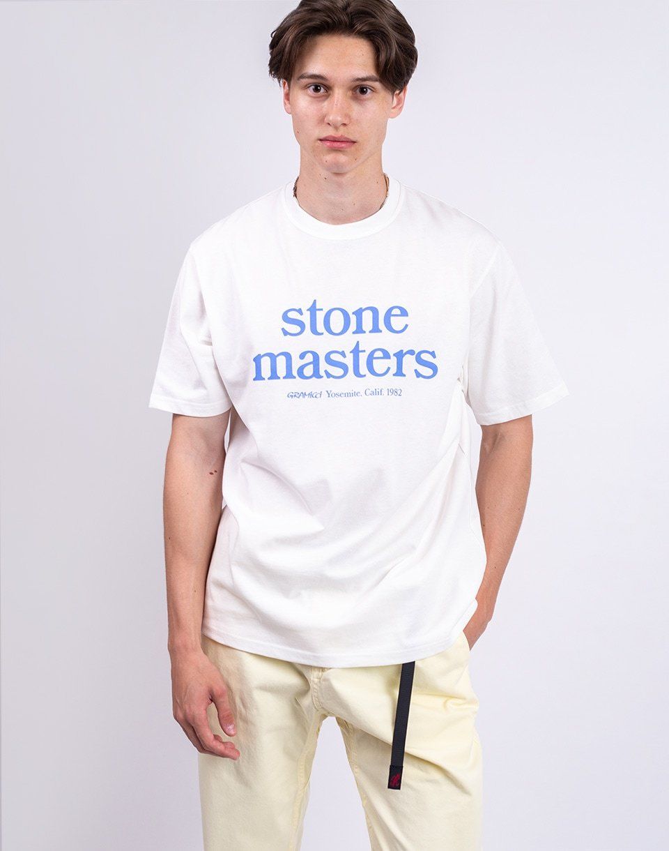 Gramicci Stonemasters Tee WHITE