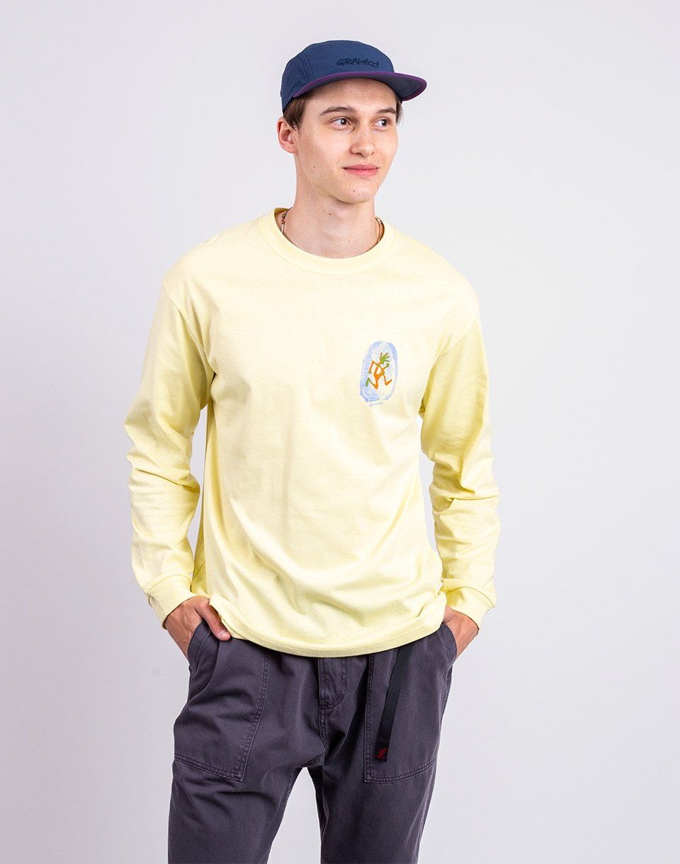 Gramicci Thumbprint L/S Tee LEMON