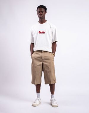 Dickies Bermuda Shorts 15in Multi Pocket W/ST Rec KHAKI