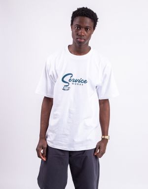 Service Works Espresso Tee WHITE