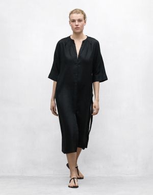 ECOALF Lea Long Dress Black