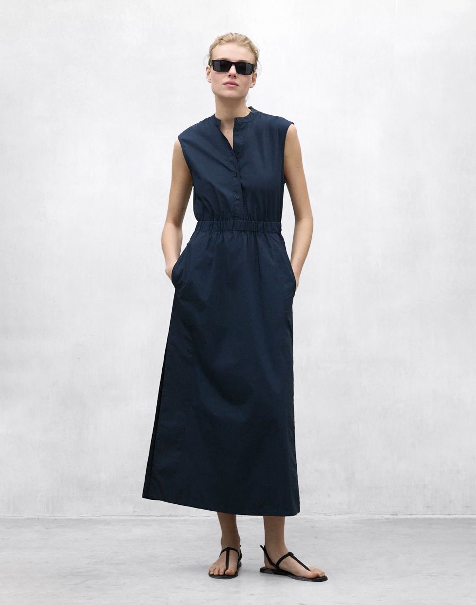 ECOALF Mika Dress Deep Navy