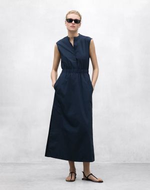 ECOALF Mika Dress Deep Navy
