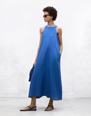 ECOALF Ukara Dress MEDITERRANEAN BLUE
