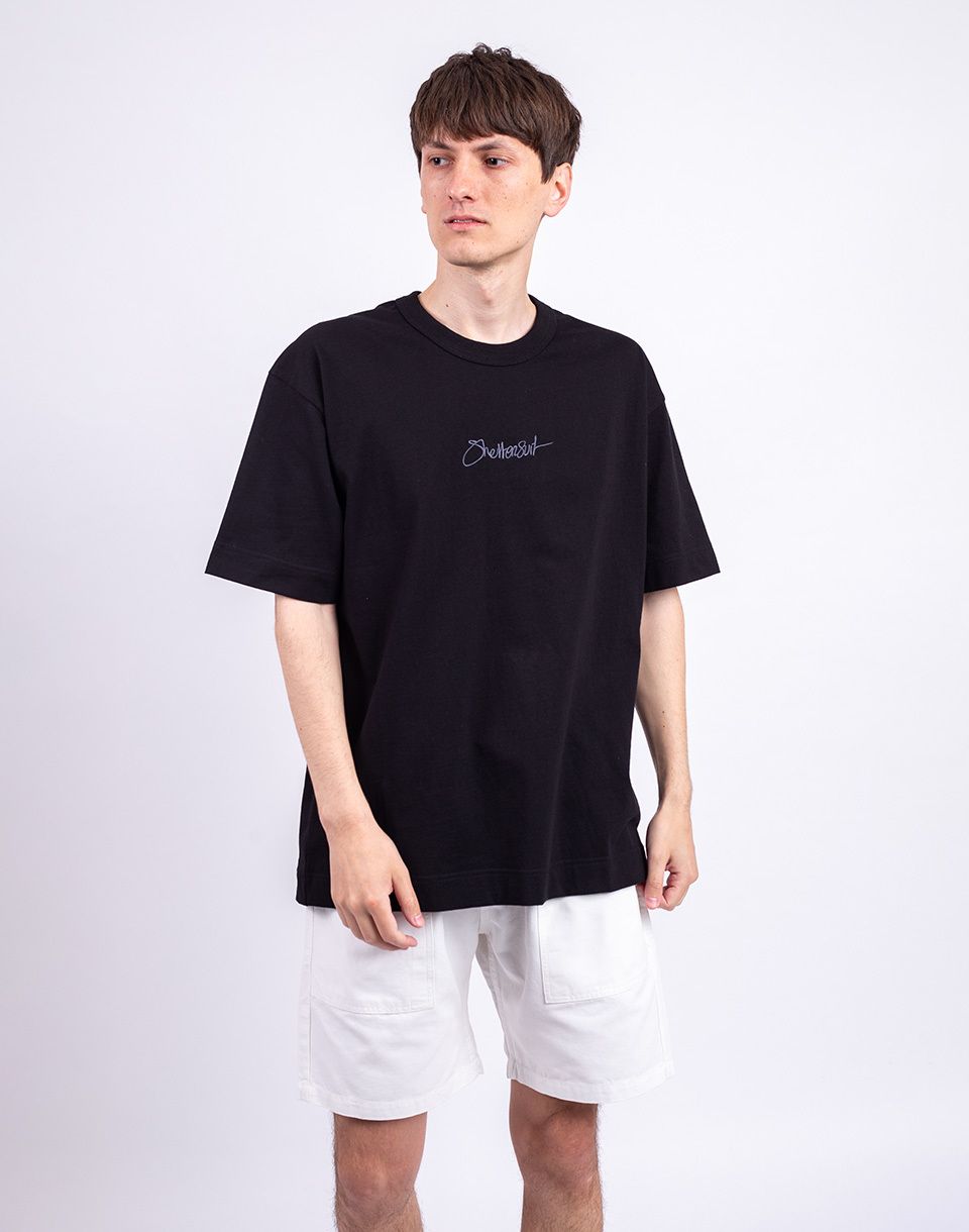 ONE OF XX Sheltersuit Logo T-Shirt Washed black