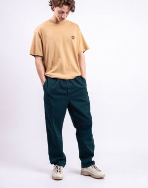 Carhartt WIP Flint Pant Dark Fir garment dyed