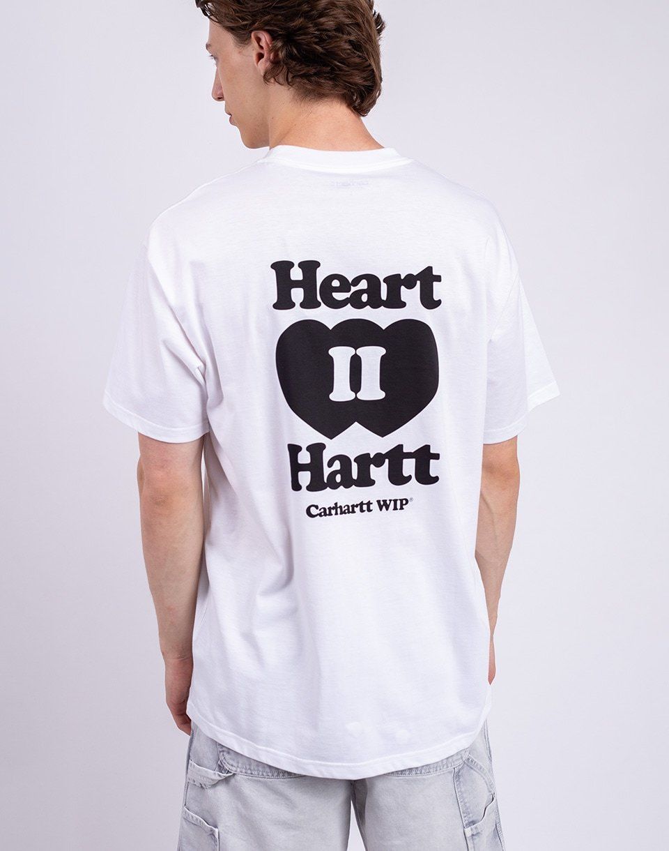 Carhartt WIP S/S Heart II Hartt T-Shirt White