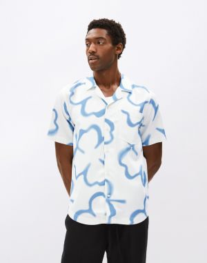 Armedangels Lovaar Clover 3268 undyed-pigment blue