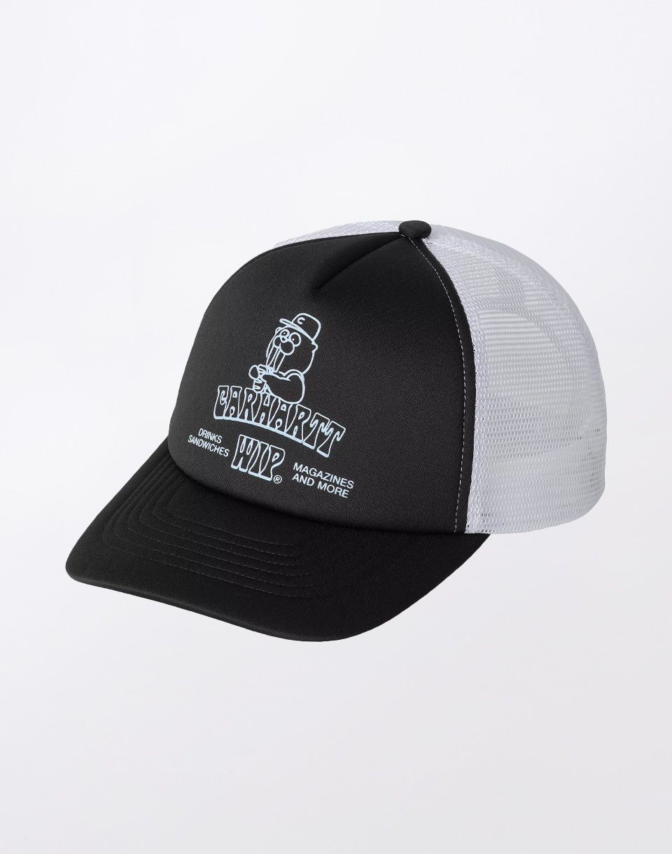Carhartt WIP Sandwich Trucker Cap Black